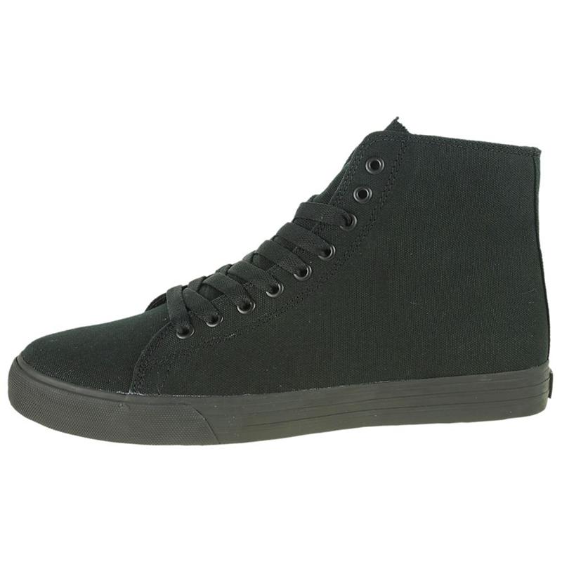 Buty Supra THUNDER HIGH - Sneakersy Wysokie Damskie - Czarne (BIAK-82345)